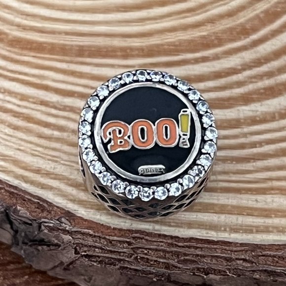 Pandora Disney Pumpkin Mickey Boo！Halloween limited Charm for Bracelet - Picture 2 of 3